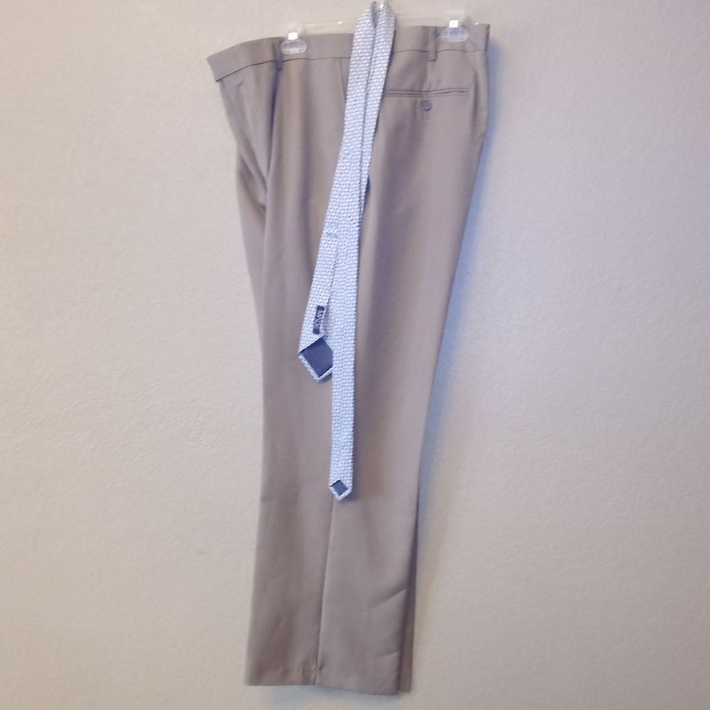 Pants and tie